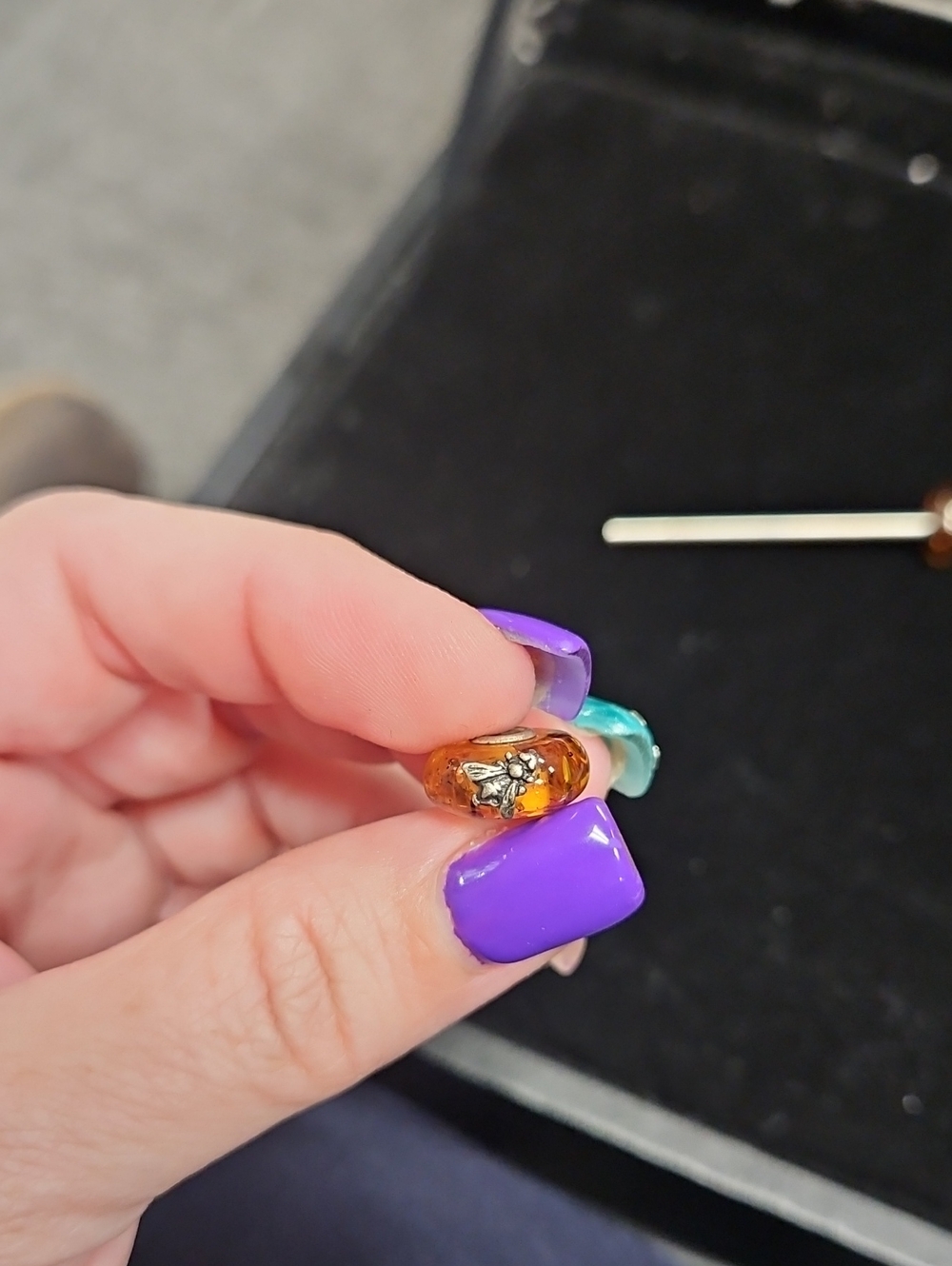 Trollbeads Wings of Amber bead 2